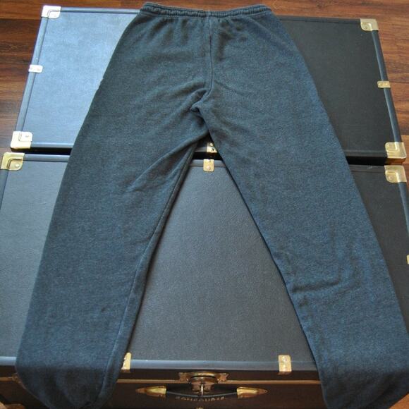 Stussy X-Small Gray & Purple Script Jogger Sweatpants w/ Drawstring - Picture 5 of 9